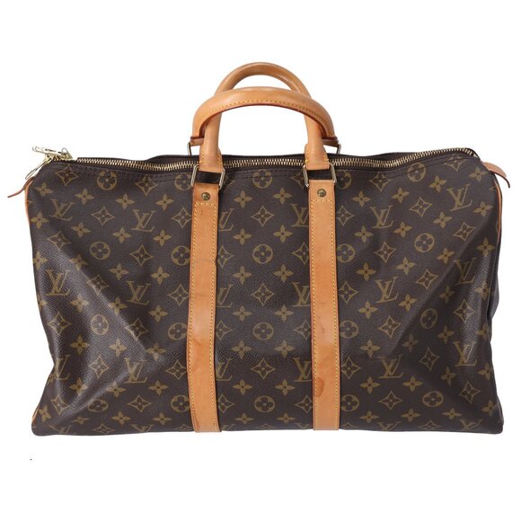 Louis Vuitton Keepall 45 Monogram Boston Bag M41428 Canvas - Picture 1 of 7